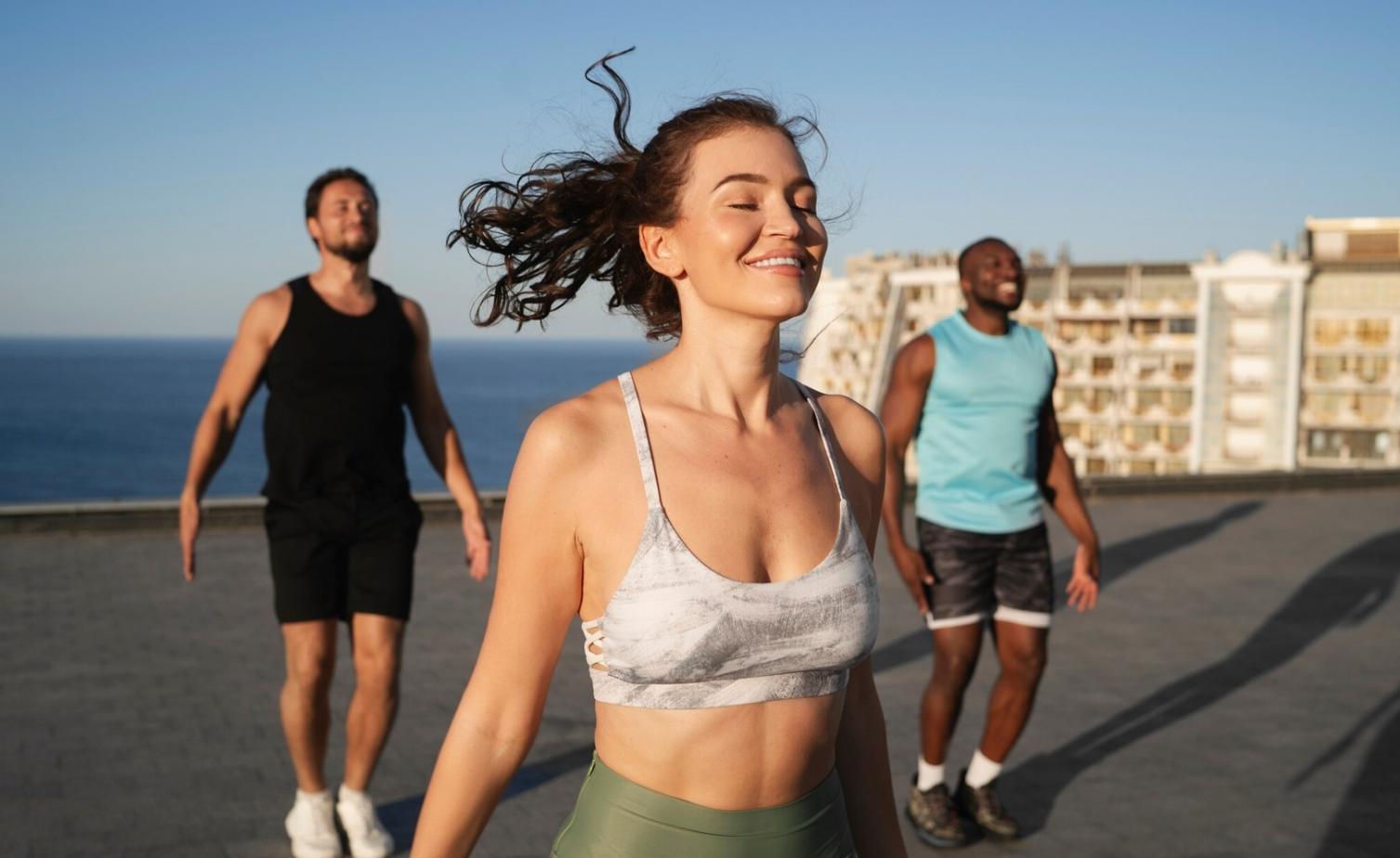 Пространство для тренировок по развитию гибкости в Шымкенте